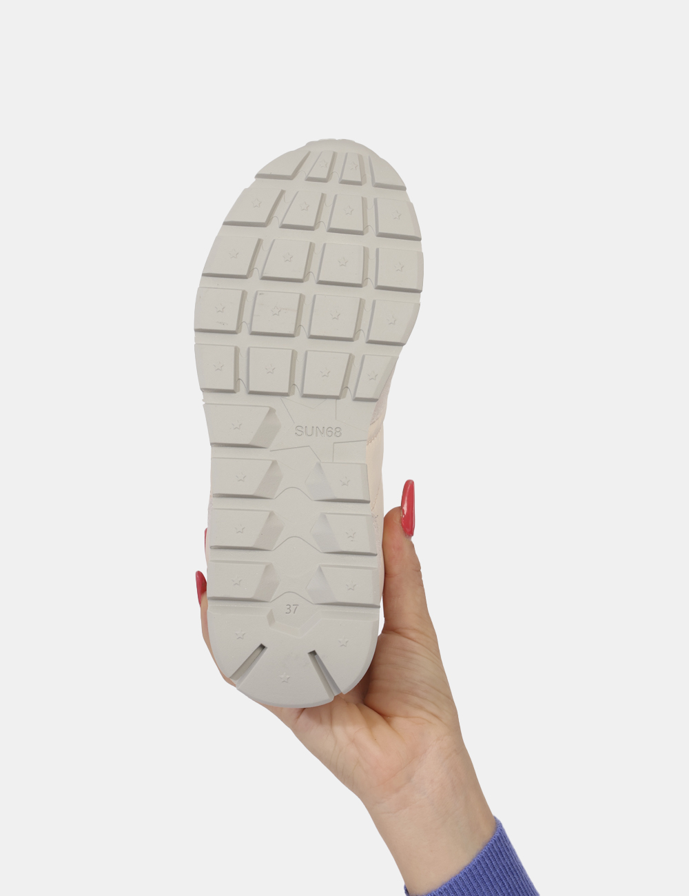 Z44202-OV_BIANCO-PANNA_AI24_2 Sneakers Sun68 Panna - Sneakers in total panna con richiami argento e beige. La calzata è morbida e confortevole grazie a la