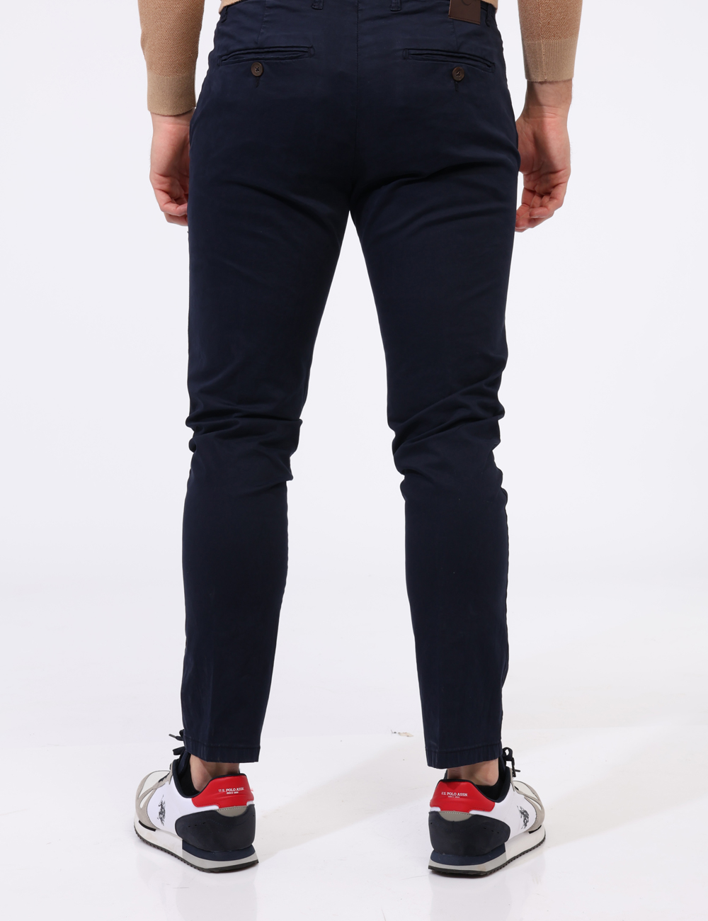 Pantaloni blu Tela