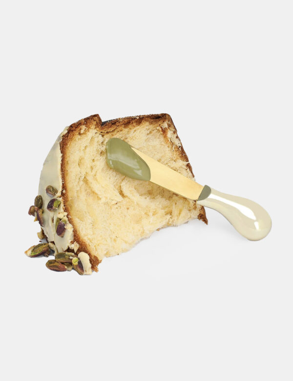 Panettone Dolce & Gabbana Pistacchio 600gr - Cofanetto natalizio Dolce & Gabbana con panettone al pistacchio di Sicilia da 1