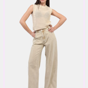 Jeans Denny Rose Beige taglia 27 - L’articolo appartiene al campionario esclusivo di stagione: pezzo unico.Cod. art. C511ND2