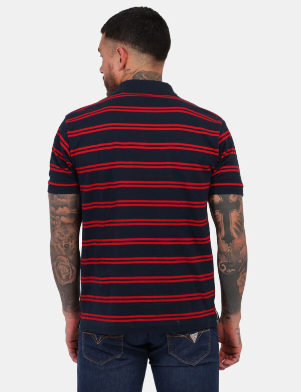 Polo Guess Blu taglia L - L’articolo appartiene al campionario esclusivo di stagione: pezzo unico.Cod. art. M5RP29KCOT1 GS C