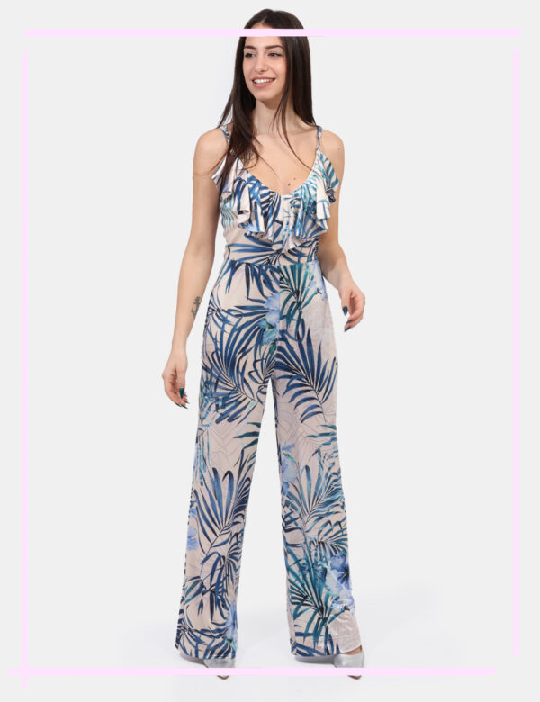 Tuta Guess Fantasia taglia S - L’articolo appartiene al campionario esclusivo di stagione: pezzo unico.Cod. art. W5GD72KBAC2