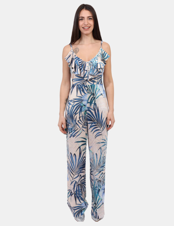Tuta Guess Fantasia taglia S - L’articolo appartiene al campionario esclusivo di stagione: pezzo unico.Cod. art. W5GD72KBAC2