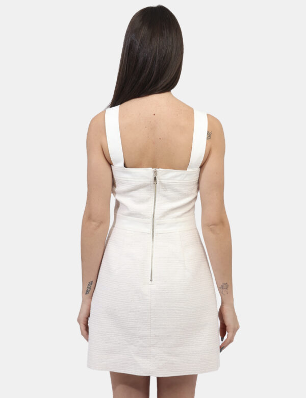 Vestito Guess Bianco taglia S - L’articolo appartiene al campionario esclusivo di stagione: pezzo unico.Cod. art. W5GK77WH61