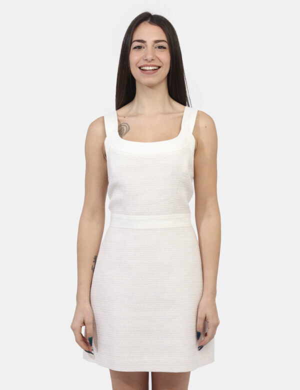 Vestito Guess Bianco taglia S - L’articolo appartiene al campionario esclusivo di stagione: pezzo unico.Cod. art. W5GK77WH61