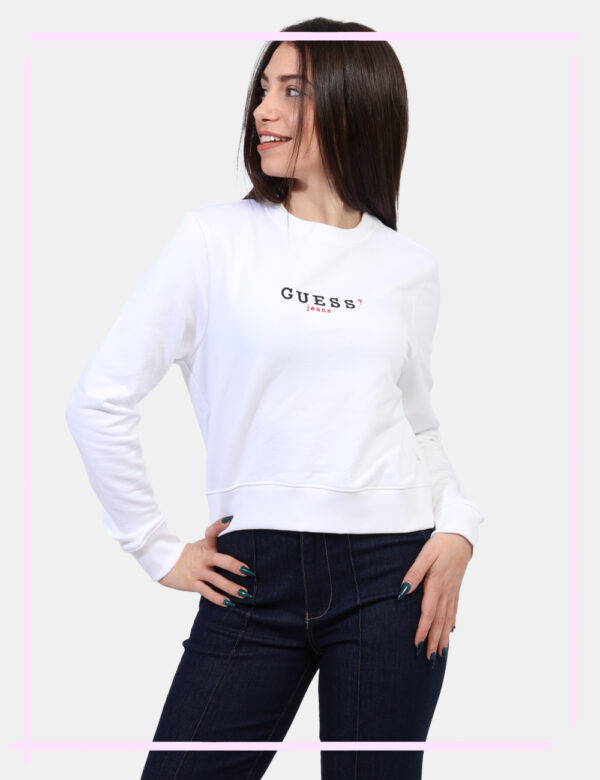 Felpa Guess Bianco taglia S - L’articolo appartiene al campionario esclusivo di stagione: pezzo unico.Cod. art. W5RQ28K68I4