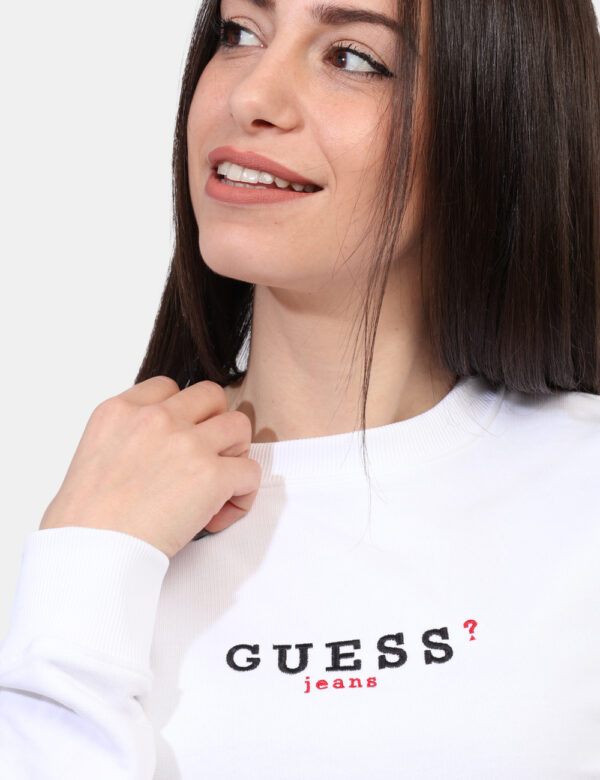 Felpa Guess Bianco taglia S - L’articolo appartiene al campionario esclusivo di stagione: pezzo unico.Cod. art. W5RQ28K68I4