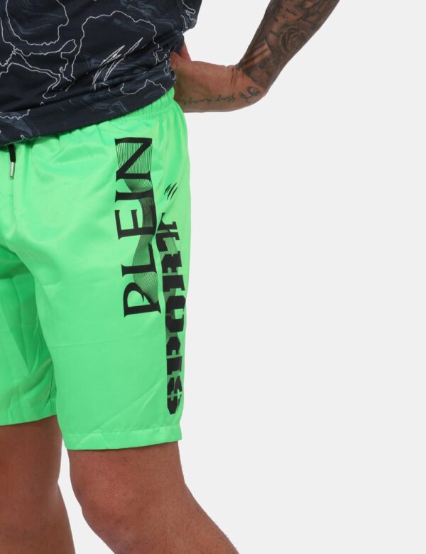 Costume Plein Sport Verde taglia M - L’articolo appartiene al campionario esclusivo di stagione: pezzo unico.Cod. art. PS25M