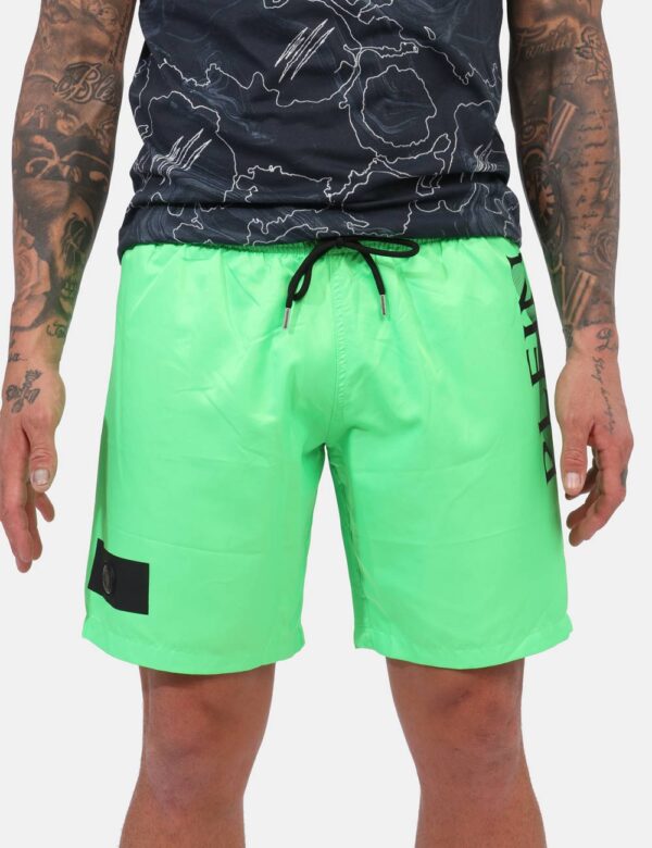 Costume Plein Sport Verde taglia M - L’articolo appartiene al campionario esclusivo di stagione: pezzo unico.Cod. art. PS25M
