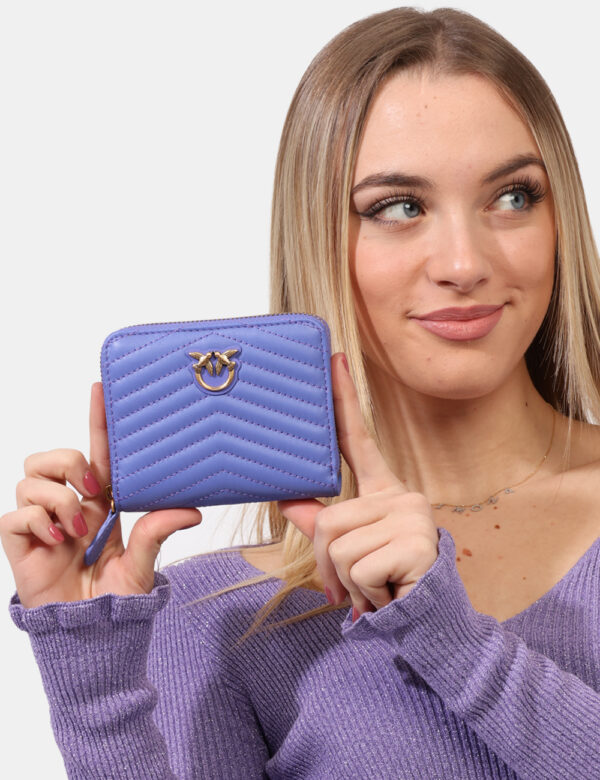 Portafoglio Pinko Viola - Cod. art. 100249A0GK SZVi ricordiamo che tutti i nostri articoli sono originali.