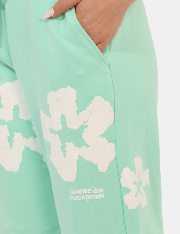 Pantaloni Comme Des Fuckdown Azzurro taglia S - L’articolo appartiene al campionario esclusivo di stagione: pezzo unico. L'a