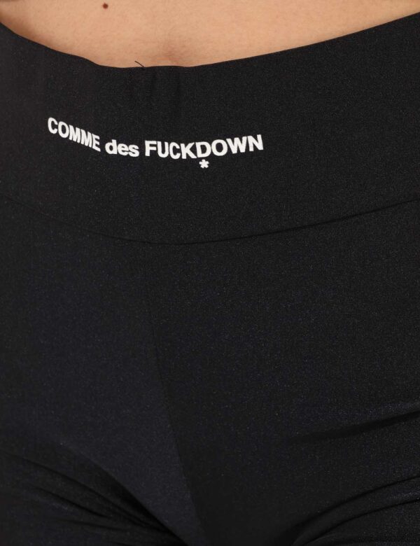 Leggings Comme Des Fuckdown Nero taglia S - L’articolo appartiene al campionario esclusivo di stagione: pezzo unico.Cod. art