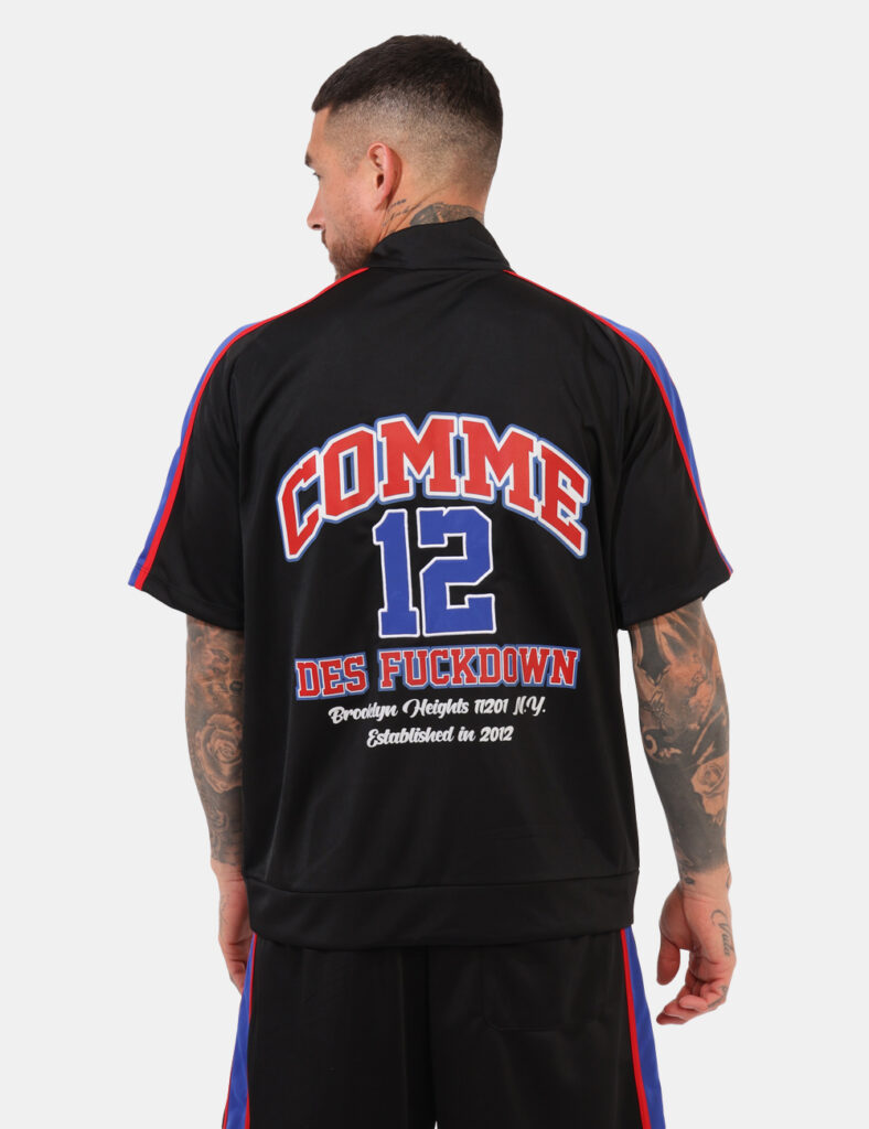 Outlet felpa uomo scontata - Felpa Comme Des Fuckdown Nero taglia L