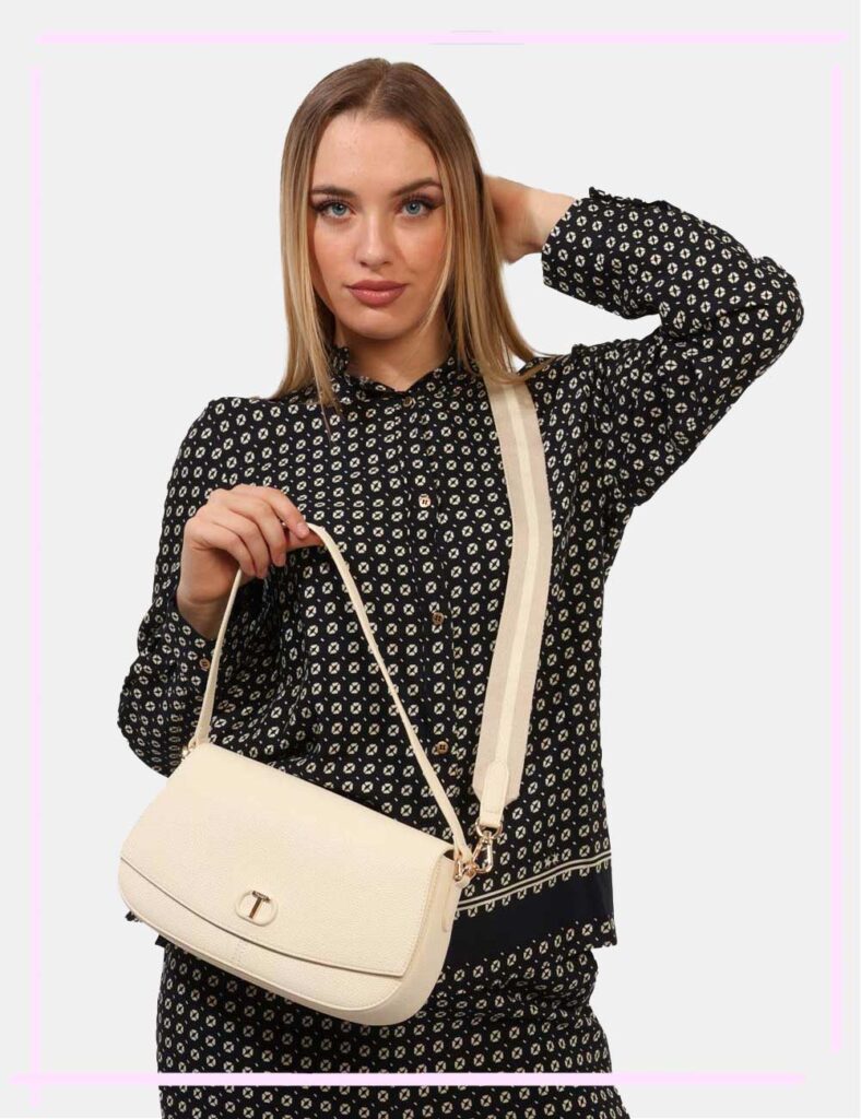 Accessori da donna - Borsa Twin Set Panna