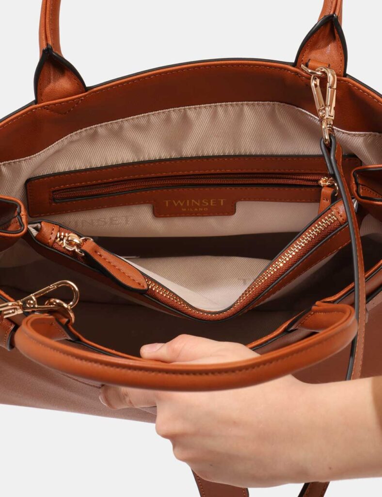 Accessori da donna - Borsa Twin Set Marrone