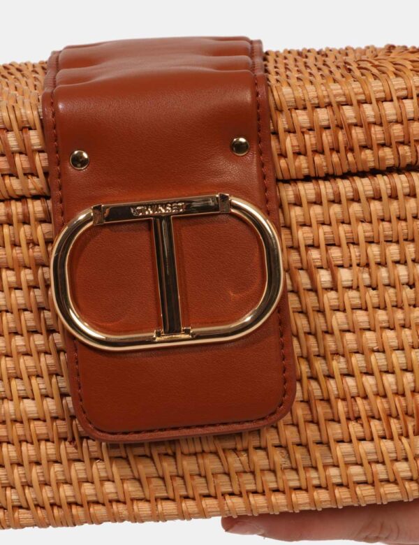 Borsa Twin Set Marrone - L’articolo appartiene al campionario esclusivo di stagione: pezzo unico.Cod. art. 251TD8150 CZVi ri