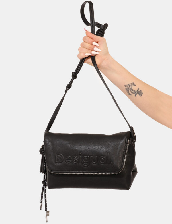 Borsa Desigual Nero - 0Cod. art. 25SAXPBK ozVi ricordiamo che tutti i nostri articoli sono originali.