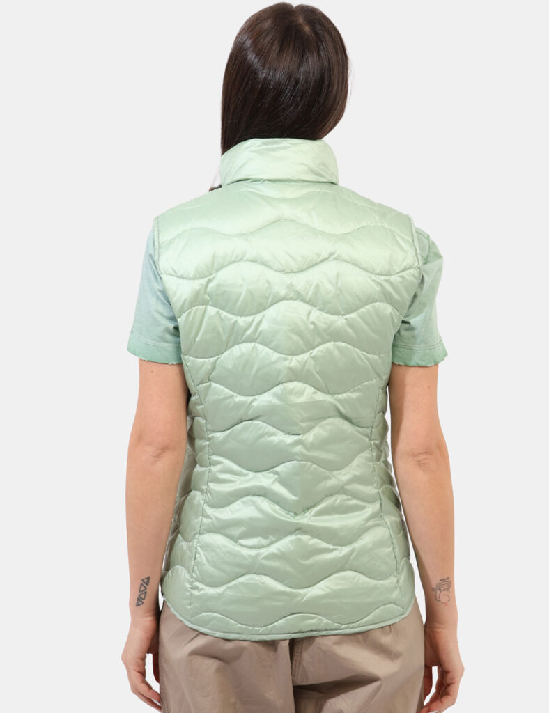 Piumino metallizzato donna - Smanicato Blauer Verde taglia S