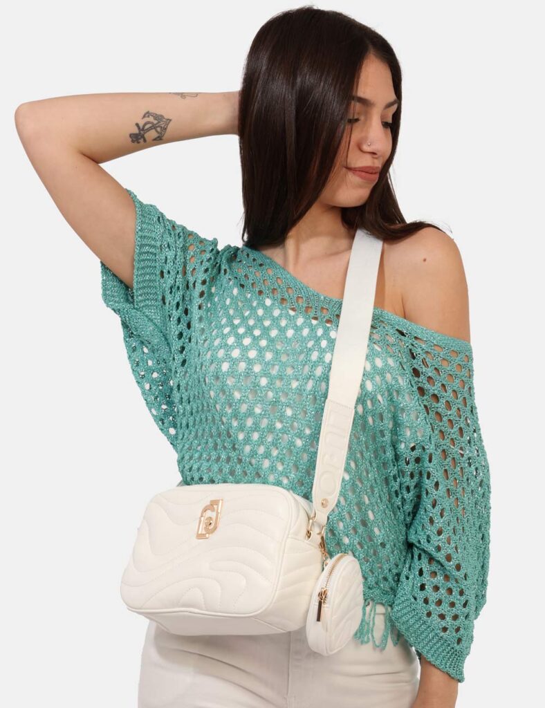 Borsa Liu-Jo Bianco - Cod. art. AA4183 E0036 NT SZVi ricordiamo che tutti i nostri articoli sono originali.