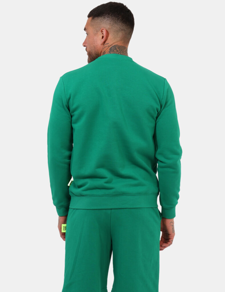 Felpa Icon Verde taglia M - L’articolo appartiene al campionario esclusivo di stagione: pezzo unico. L'articolo è GARZATO. C