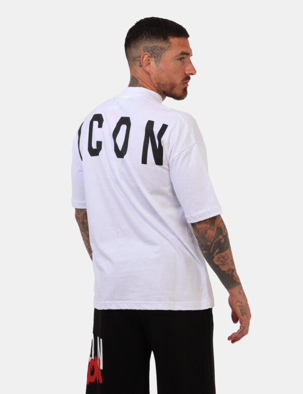 T-shirt Icon Bianco taglia M - L’articolo appartiene al campionario esclusivo di stagione: pezzo unico.Cod. art. IUT049 MO C