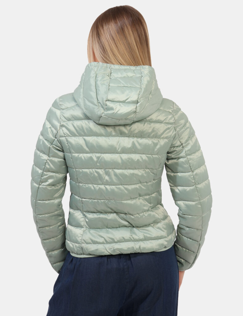 Piumino donna scontato - Piumino Yes Zee Verde