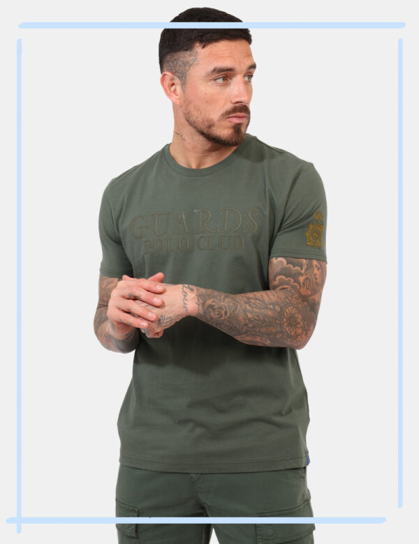 T-shirt La Martina Verde taglia L - L’articolo appartiene al campionario esclusivo di stagione: pezzo unico.Cod. art. MARG31