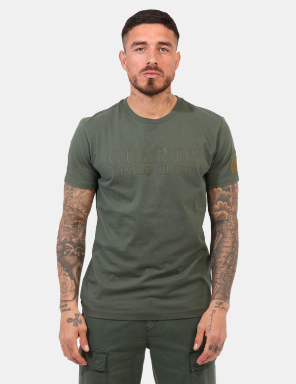 T-shirt La Martina Verde taglia L - L’articolo appartiene al campionario esclusivo di stagione: pezzo unico.Cod. art. MARG31