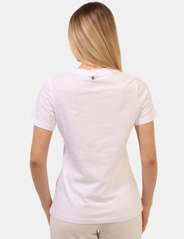 T-shirt Rue De Clerie Bianco - T-shirt basica in total bianco. La vestibilità è morbida e regolare. La t-shirt è adatta per