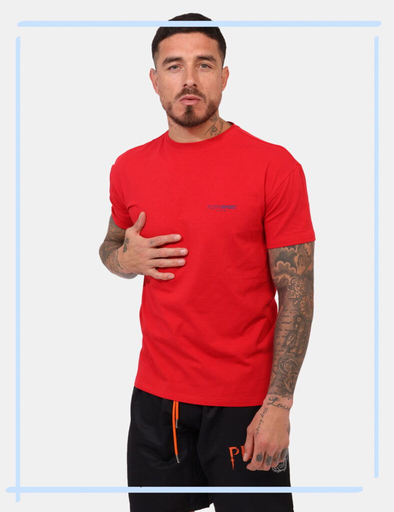 T-shirt Plein Sport Rosso taglia M