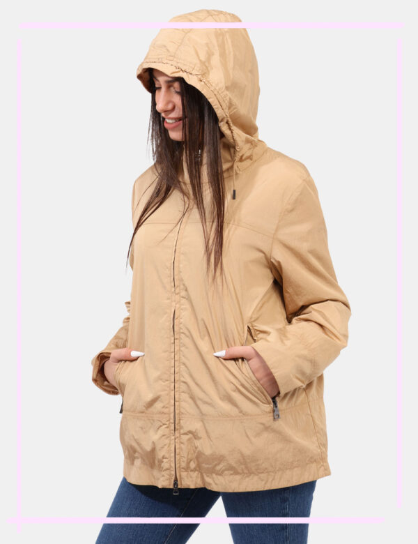 Giacca Geox Beige taglia 42 - L’articolo appartiene al campionario esclusivo di stagione: pezzo unico.Cod. art. W5522QT3210