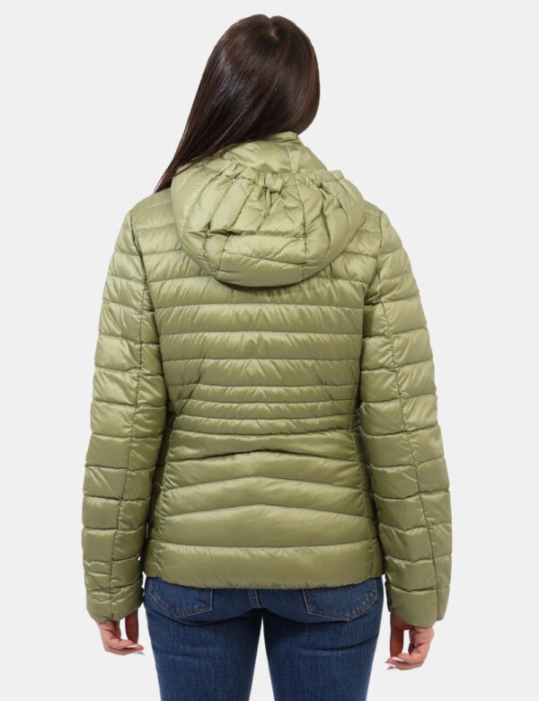 Piumino leggero Geox Verde taglia 42 - L’articolo appartiene al campionario esclusivo di stagione: pezzo unico.Cod. art. W55