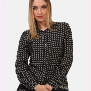 Blusa La Martina Nero taglia S - L’articolo appartiene al campionario esclusivo di stagione: pezzo unico.Cod. art. WAC002 TW
