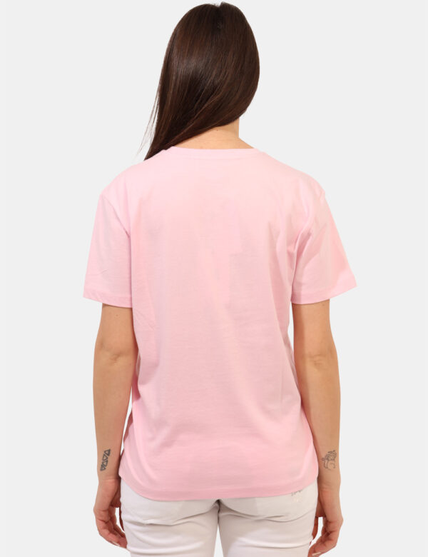 T-shirt La Martina Rosa taglia S - L’articolo appartiene al campionario esclusivo di stagione: pezzo unico.Cod. art. WAR003