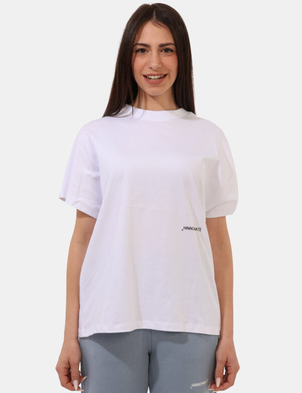 T-shirt Hinnominate Bianco taglia S - L’articolo appartiene al campionario esclusivo di stagione: pezzo unico.Cod. art. 1409