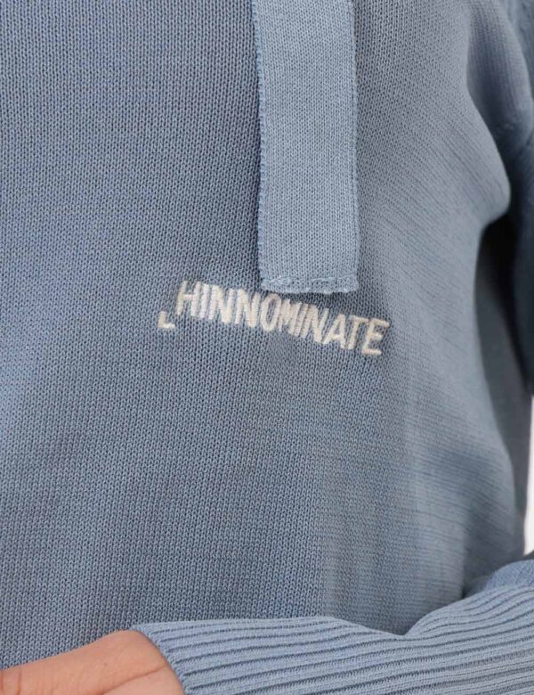 Felpa in maglia Hinnominate Azzurro taglia S - L’articolo appartiene al campionario esclusivo di stagione: pezzo unico.Cod.