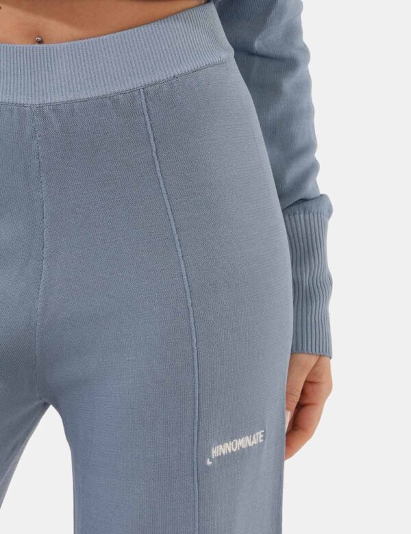 Pantaloni in maglia Hinnominate Azzurro taglia S - L’articolo appartiene al campionario esclusivo di stagione: pezzo unico.C