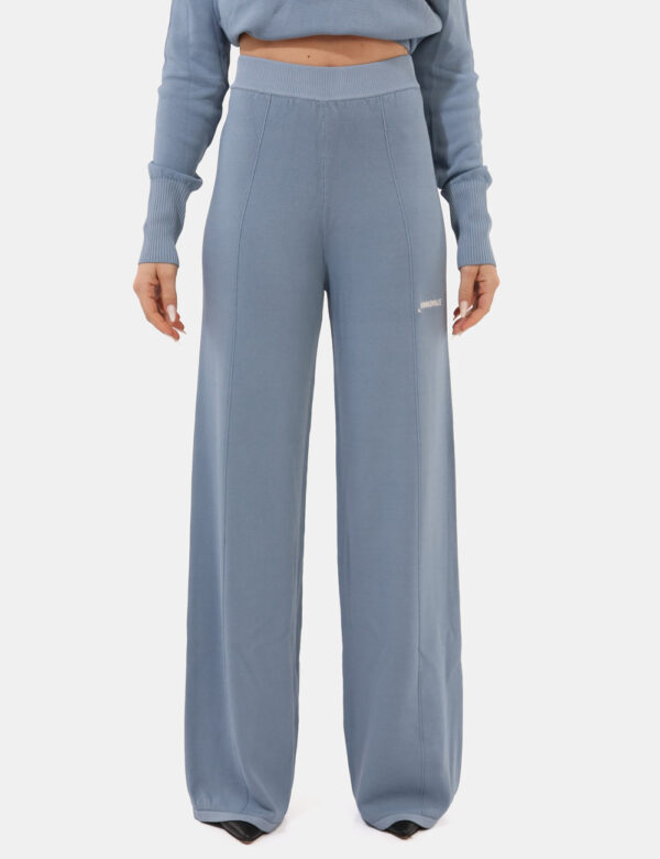 Pantaloni in maglia Hinnominate Azzurro taglia S - L’articolo appartiene al campionario esclusivo di stagione: pezzo unico.C