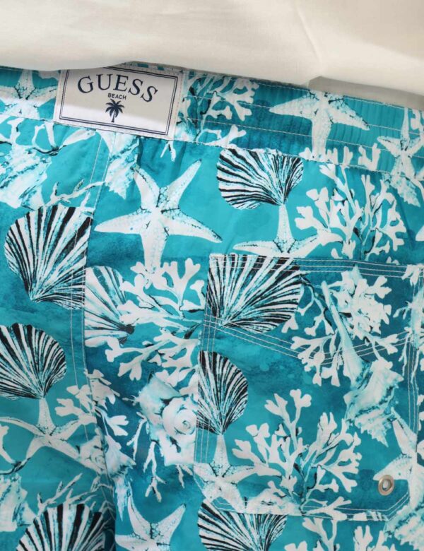 Costume Guess Azzurro taglia M - L’articolo appartiene al campionario esclusivo di stagione: pezzo unico.Cod. art. F5GT07WG2