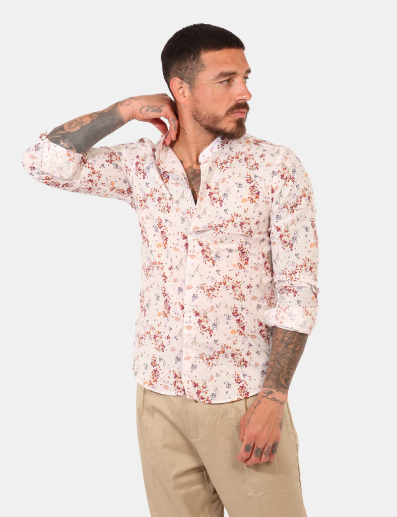 Abbigliamento da uomo Gianni Lupo - Camicia Gianni Lupo Beige