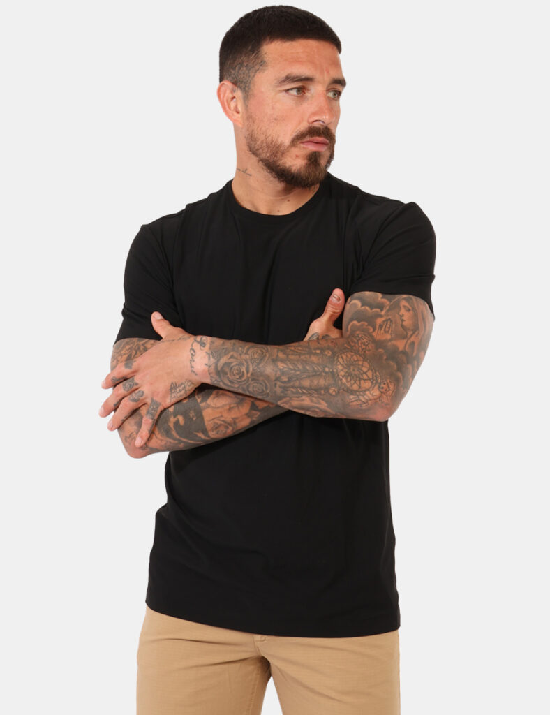 Abbigliamento da uomo Gianni Lupo - T-shirt Gianni Lupo Nero