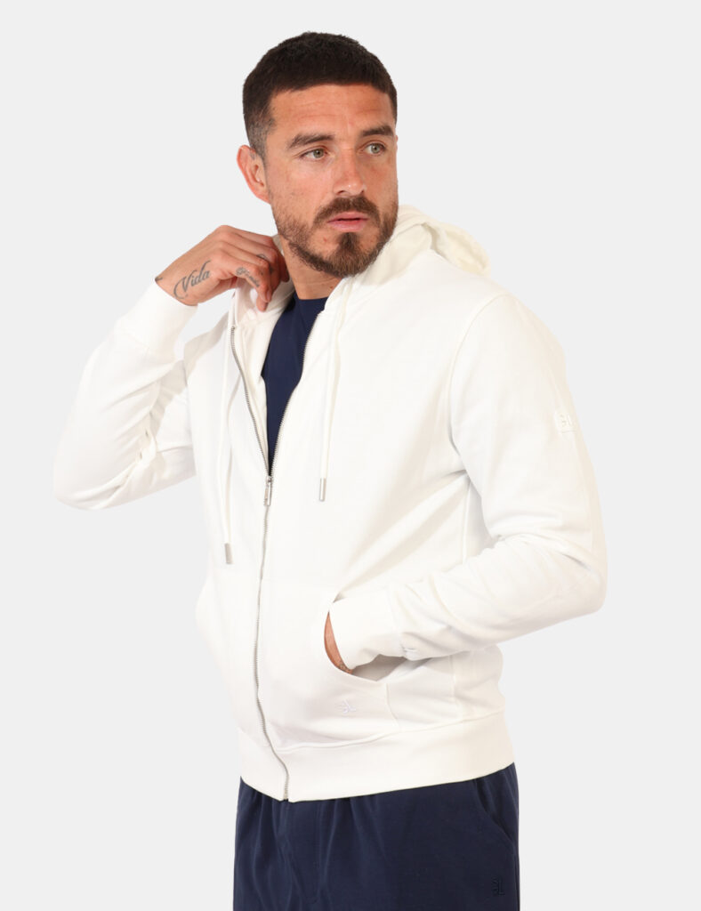 Abbigliamento da uomo Gianni Lupo - Felpa Gianni Lupo Bianco