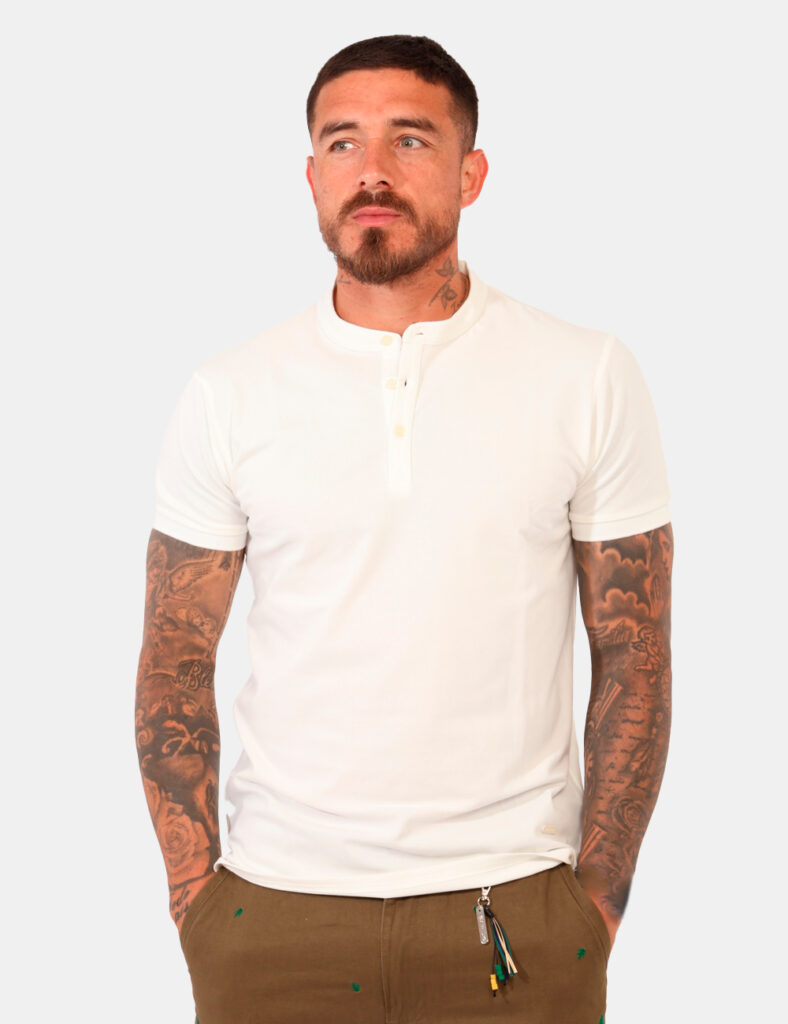 Abbigliamento da uomo Gianni Lupo - Polo Gianni Lupo Bianco