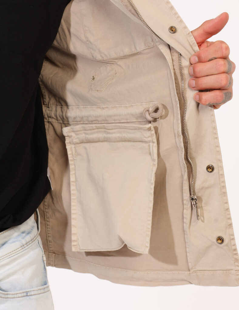 Giacche da uomo - Giacca Gianni Lupo Beige