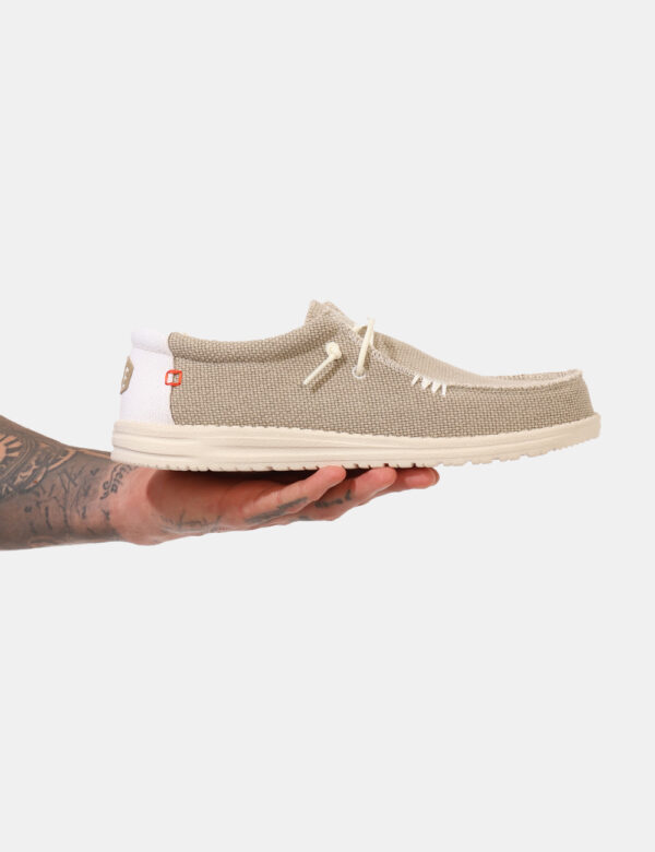 Mocassino Heydude Beige - Cod. art. HD40003 WALLY BR OZVi ricordiamo che tutti i nostri articoli sono originali.