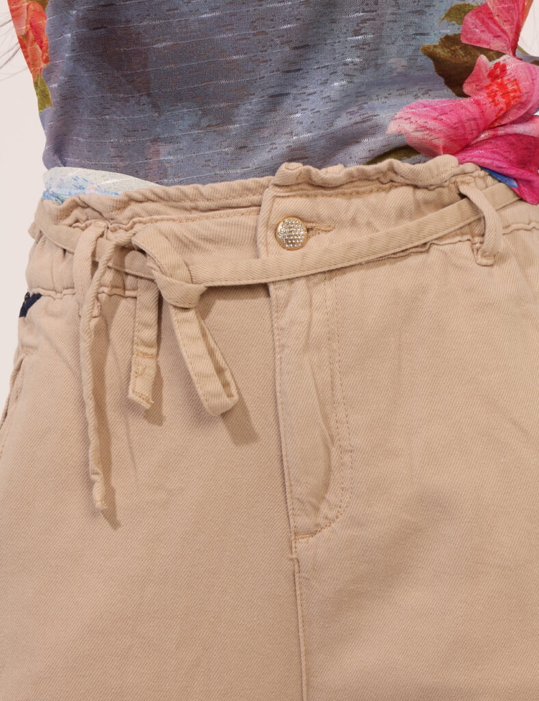 Yes Zee donna outlet - Pantaloni Yes Zee Beige