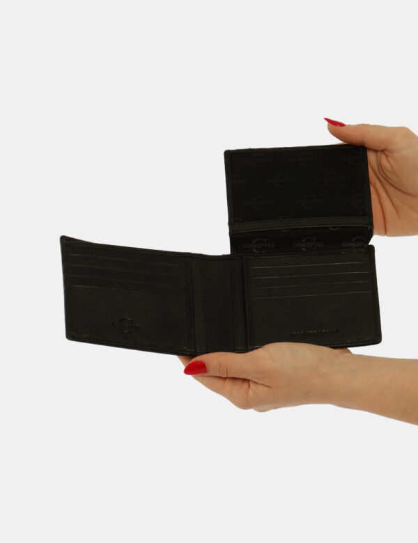 Portafoglio Concept83 Nero - Cod. art. PDK433 4 OZVi ricordiamo che tutti i nostri articoli sono originali.