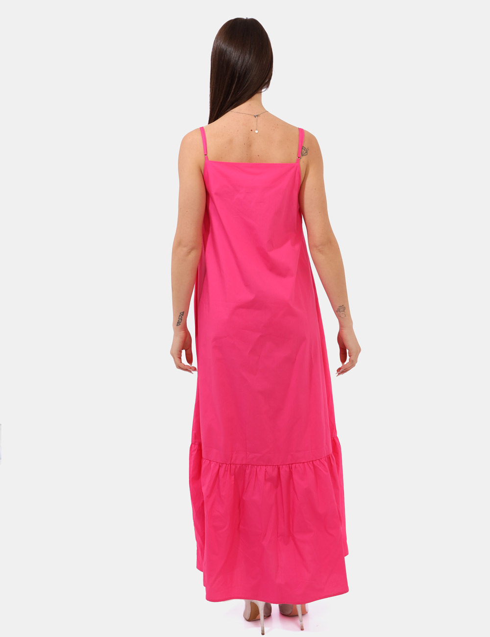 S35209-N8-CZ_Fucsia_PE25_2 Vestito Sun68 Fucsia taglia M - L’articolo appartiene al campionario esclusivo di stagione: pezzo unico.Cod. art. S35209 N8