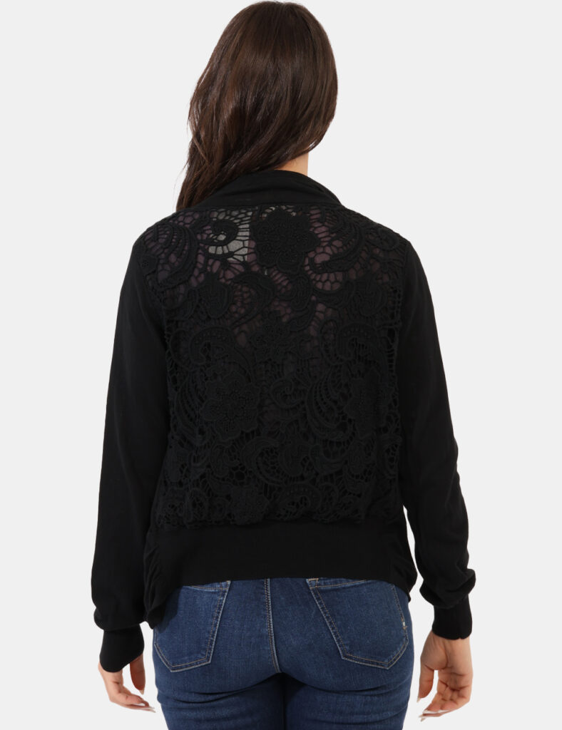 Abbigliamento donna scontato - Cardigan  Sandro Ferrone Nero