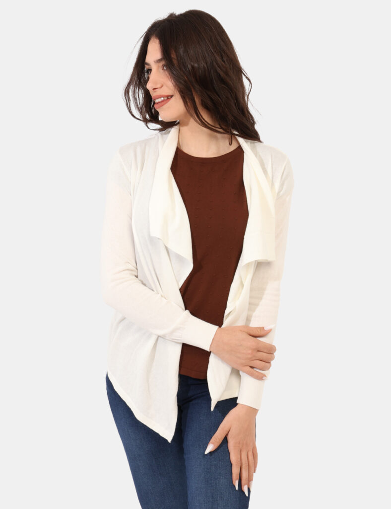 Abbigliamento donna scontato - Cardigan  Sandro Ferrone Bianco